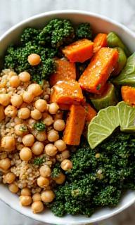 Vibrant quinoa bowl